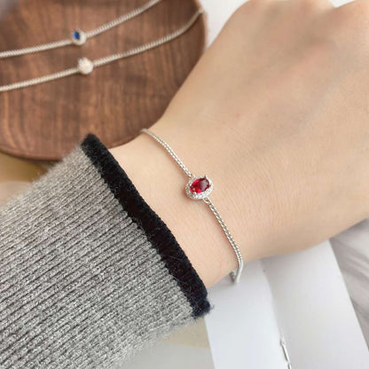 [LUCKY LOVE]Exquisite Oval Shape Bracelet