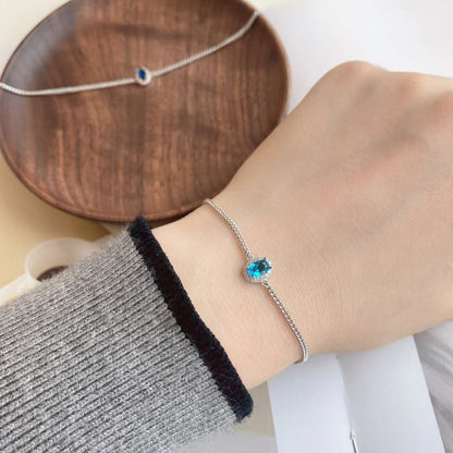 [LUCKY LOVE]Exquisite Oval Shape Bracelet
