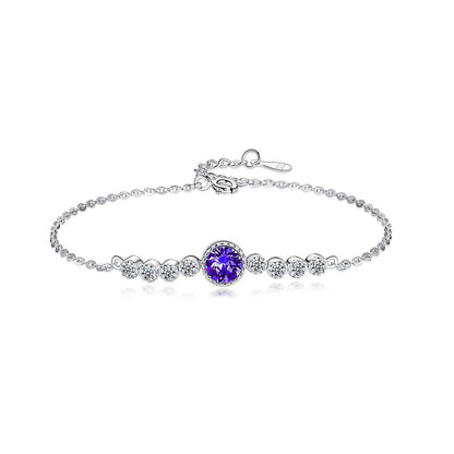 [LUCKY LOVE]Luxurious Heart Of The Ocean Bracelet