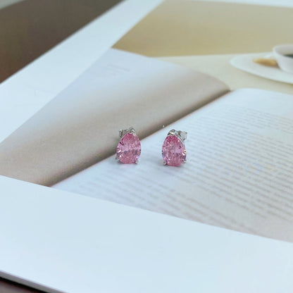 [LUCKY LOVE]Ornate Water Drop Shape Earrings