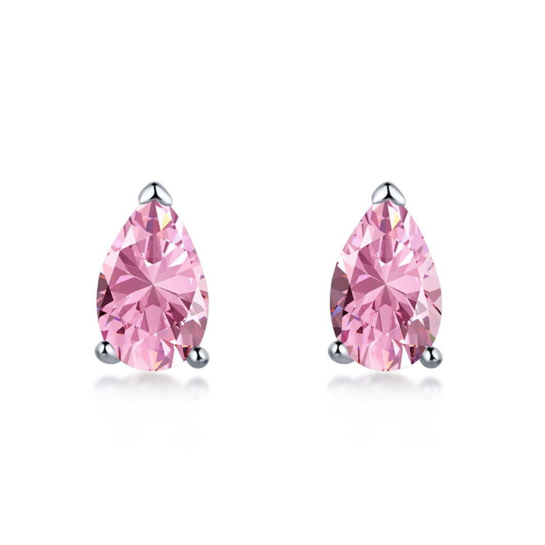 [LUCKY LOVE]Ornate Water Drop Shape Earrings
