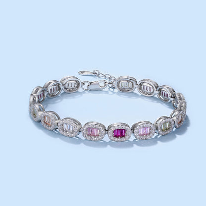 [LUCKY LOVE]Exquisite Ornate Emerald Cut Daily Bracelet