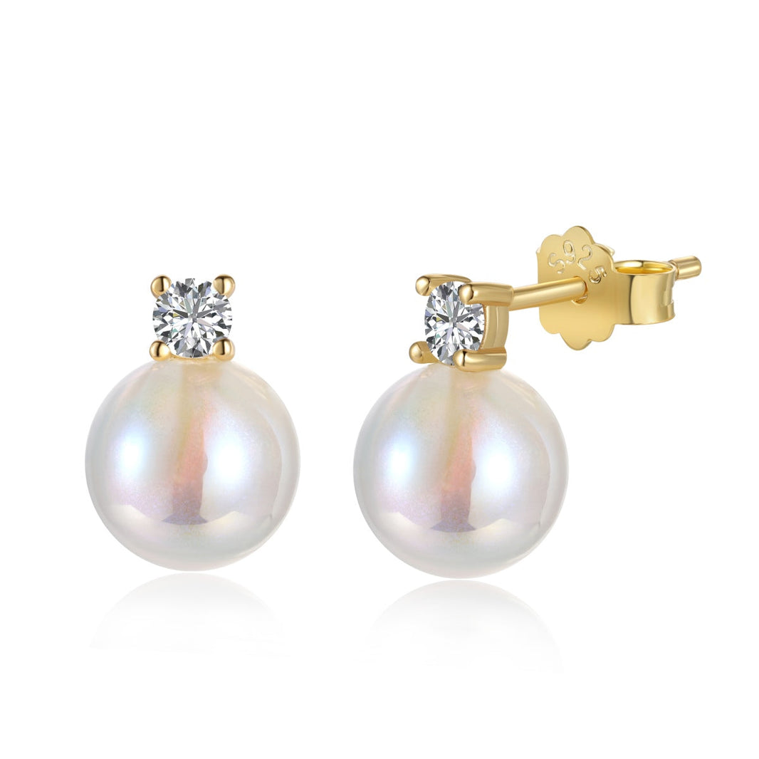 [LUCKY LOVE]Symphony Mermaid Pearl Earrings