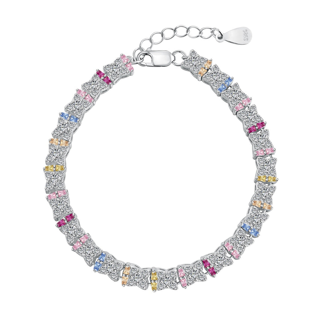 [LUCKY LOVE]Unique Colorful Flower Shape Daily Bracelet