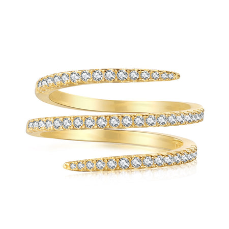 [LUCKY LOVE]Unique Vibrant Entangle Daily Ring