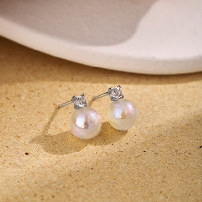 [LUCKY LOVE]Symphony Mermaid Pearl Earrings