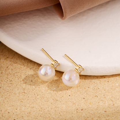 [LUCKY LOVE]Symphony Mermaid Pearl Earrings