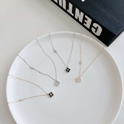 [LUCKY LOVE]Delicate Flower Shape Necklace