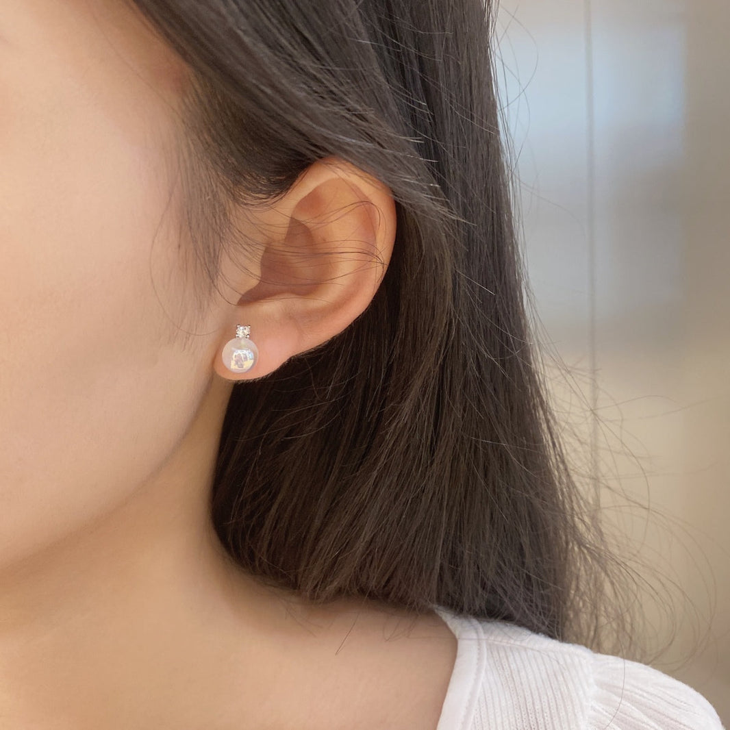 [LUCKY LOVE]Symphony Mermaid Pearl Earrings