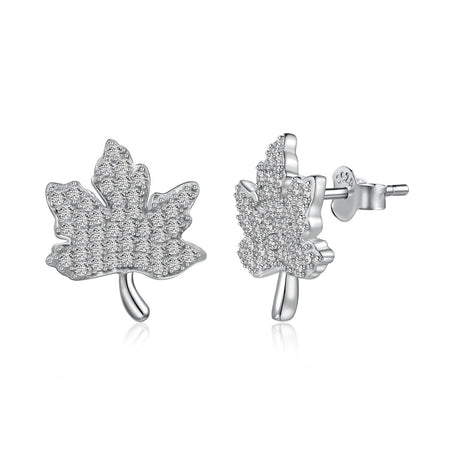 [LUCKY LOVE]Exquisite Maple Leaf Design Earrings