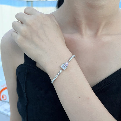 [LUCKY LOVE]Dazzling Unique Multi Shape Lover Bracelet