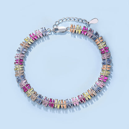 [LUCKY LOVE]Sparkling Exquisite Multi Cut Party Bracelet