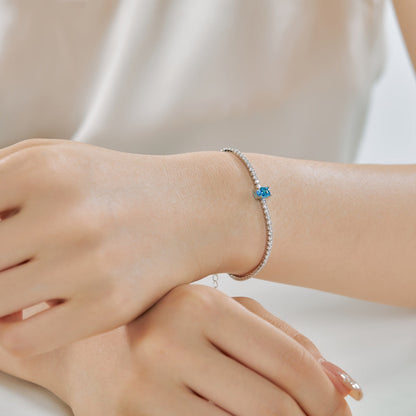 [LUCKY LOVE]0.75 Carat Exquisite Oval Cut Daily Bracelet