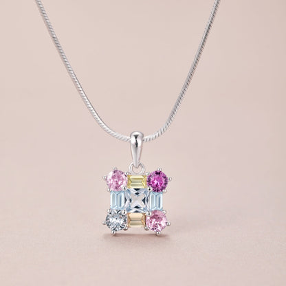 [LUCKY LOVE]Gorgeous Multi Colorful Necklace