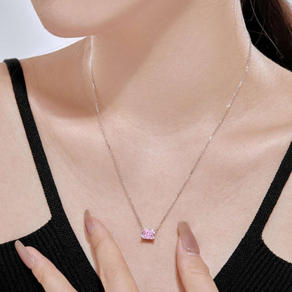 [LUCKY LOVE]Luxurious Square Shape Colorful Necalack