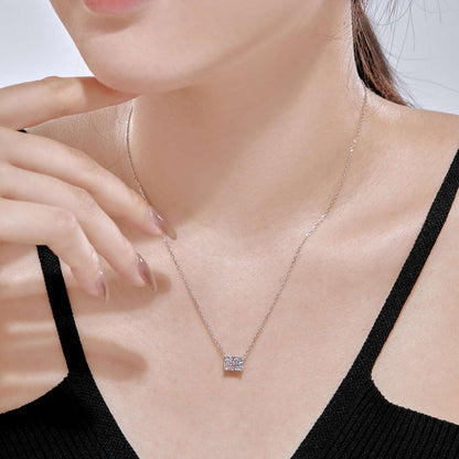 [LUCKY LOVE]Luxurious Square Shape Colorful Necalack