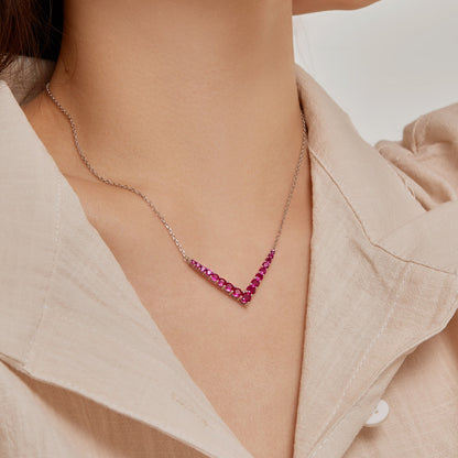 [LUCKY LOVE]Ornate Round Cut Necklace