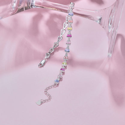 [LUCKY LOVE]Radiant Water Drop Shape Daily Bracelet