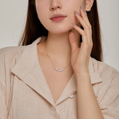 [LUCKY LOVE]Dainty Colorful Heart Necklace