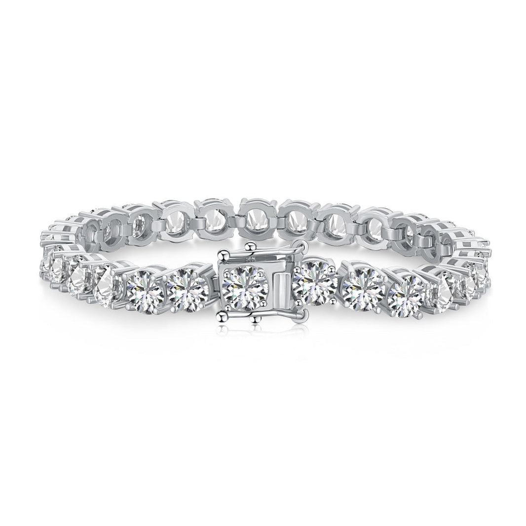 [LUCKY LOVE]0.75 Carat Dazzling Round Cut Wedding Bracelet