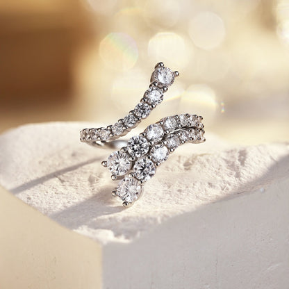 [LUCKY LOVE]Unique Vivid Snake Shape Daily Ring