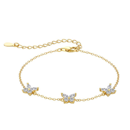 [LUCKY LOVE]Radiant Butterfly Shape Necklace