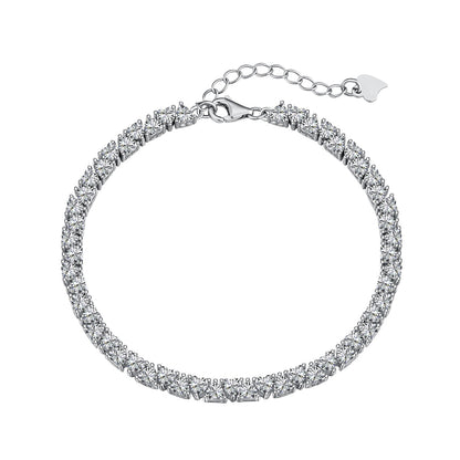[LUCKY LOVE]Dazzling Romantic Heart Shape Lover Bracelet