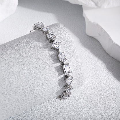 [LUCKY LOVE]Unique Exquisite Multi Cut Daily Bracelet