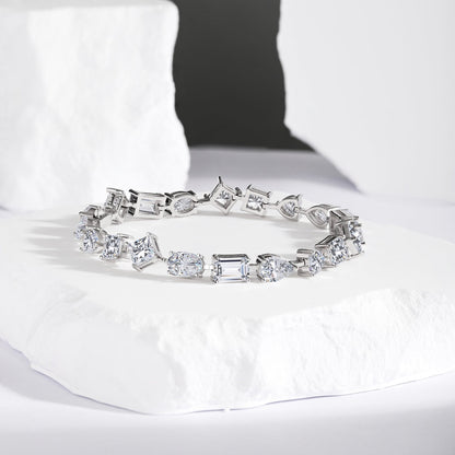 [LUCKY LOVE]Unique Exquisite Multi Cut Daily Bracelet