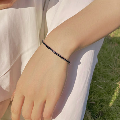 [LUCKY LOVE]Radiant Colorful Round Cut Party Bracelet
