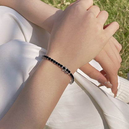 [LUCKY LOVE]Radiant Colorful Round Cut Party Bracelet