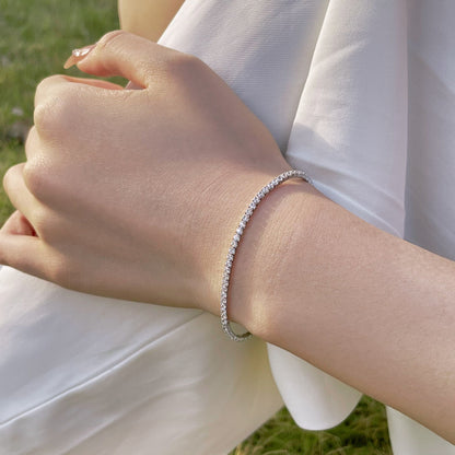 [LUCKY LOVE]Radiant Colorful Round Cut Party Bracelet