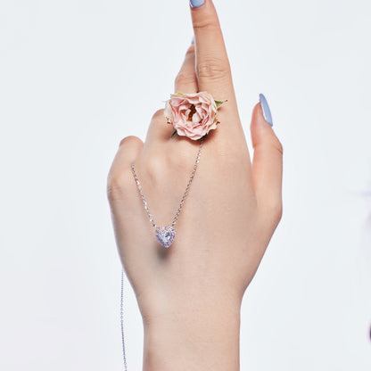 [LUCKY LOVE]Exquisite Heart Shape Necklace