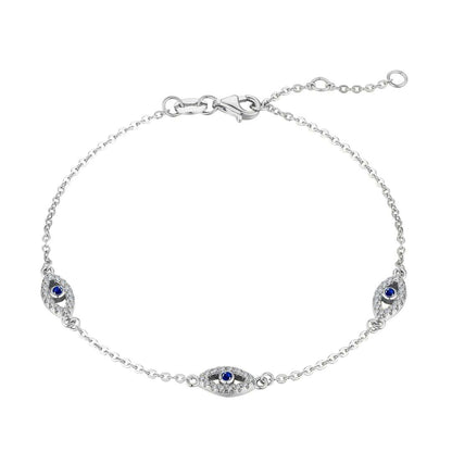 [LUCKY LOVE]Evil Eye Shape Pendent Necklace