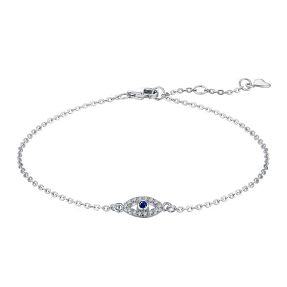 [LUCKY LOVE]Evil Eye Shape Necklace