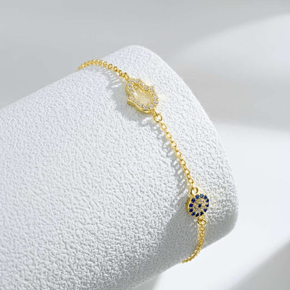 [LUCKY LOVE]Gost Shape & Round Shape Necklace