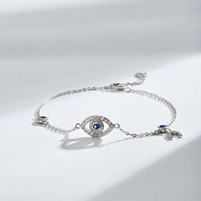 [LUCKY LOVE]Dainty Eye Shape Necklace