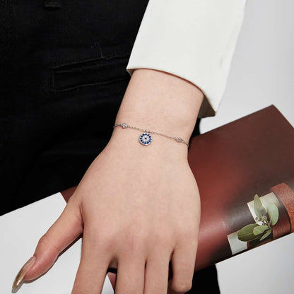 [LUCKY LOVE]Devil's Eye Round Shape Bracelet