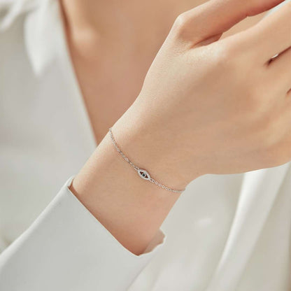 [LUCKY LOVE]Evil Eye Shape Necklace