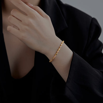 [LUCKY LOVE]Sparkling Exquisite Round Cut Party Bracelet