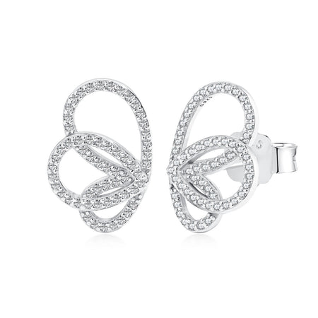 [LUCKY LOVE]Exquisite Butterfly Shape Earrings