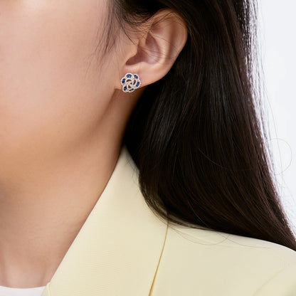 [LUCKY LOVE]Exquisite Flower Shape Daily Earrings
