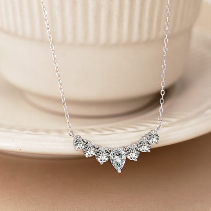 [LUCKY LOVE]Dainty Colorful Heart Necklace