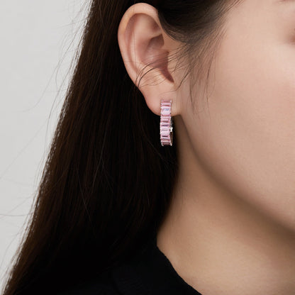 [LUCKY LOVE]Radiant Heart Cutout Earrings