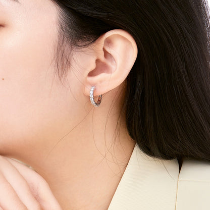 [LUCKY LOVE]Radiant Colorful Round Cut Earrings