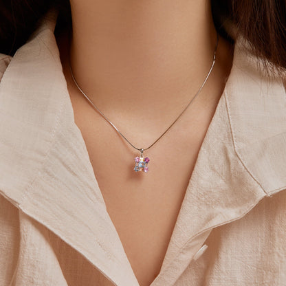 [LUCKY LOVE]Gorgeous Multi Colorful Necklace