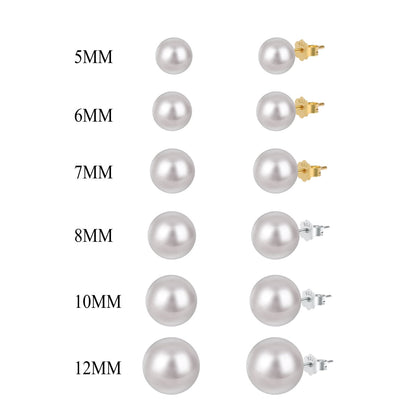 [LUCKY LOVE]Delicate Pearl Earrings