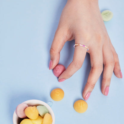 [LUCKY LOVE]Lively In Shades Elegant Radiant Cut Daily Ring