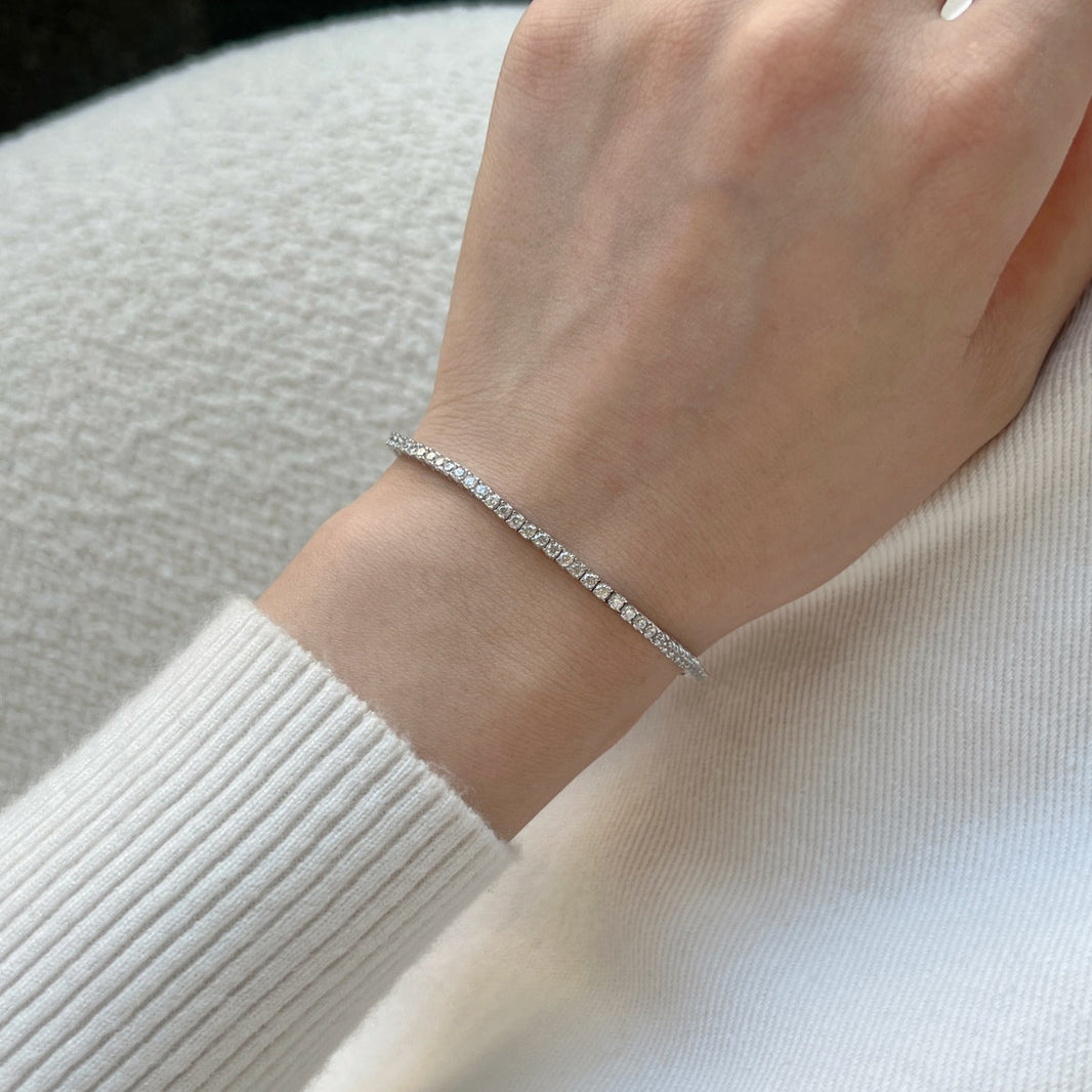 [LUCKY LOVE]Dazzling Exquisite Round Cut Daily Bracelet