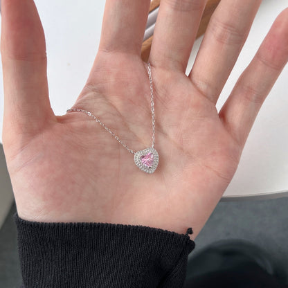 [LUCKY LOVE]Exquisite Heart Shape Necklace